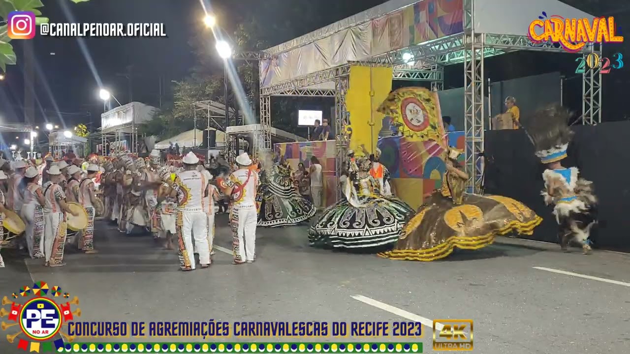 MARACATU NAÇÃO AURORA AFRICANA - CONCURSO DE AGREMIAÇÕES CARNAVALESCAS DO RECIFE 2023