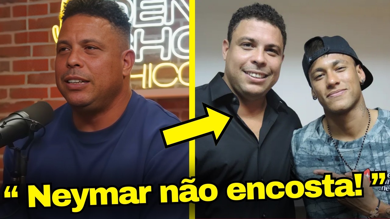 🚨RONALDO FÉNOMENO DESABAFA DE QUANTO DINHEIRO TEM HOJE! SOBROU ATÉ PRO NEYMAR KK