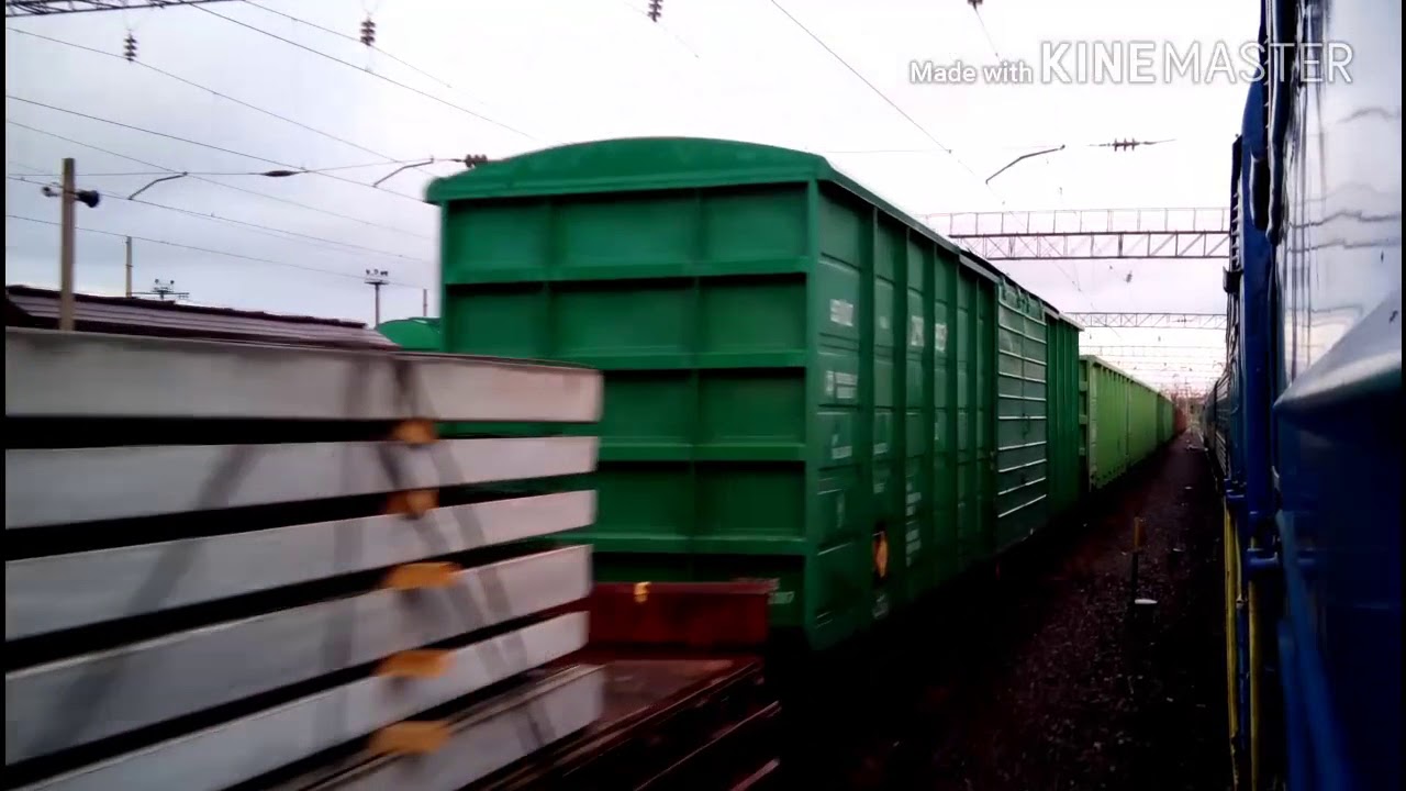 Прибытие поезда на станцию Тернополь.