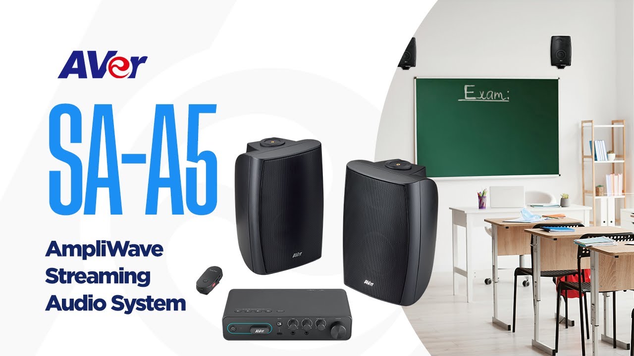 SA-A5 AmpliWave Streaming Audio System | AVer Europe