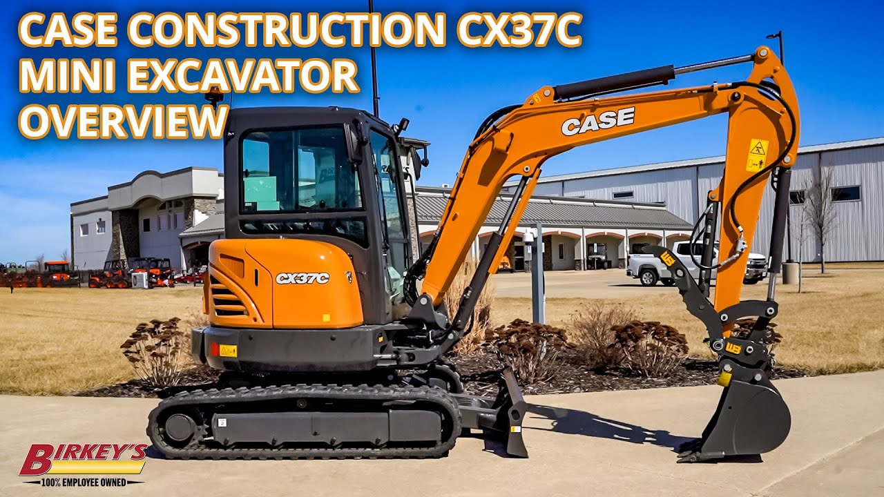 Vehicle Spotlight: Case Construction CX37C Mini Excavator