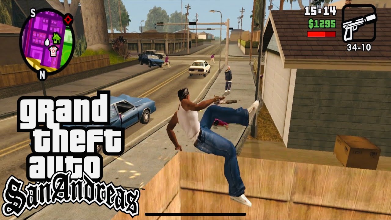 GTA: San Andreas Mobile Free Roam Gameplay in 2021 #15 | iOS, Games Android | Mobile Games, gta sa