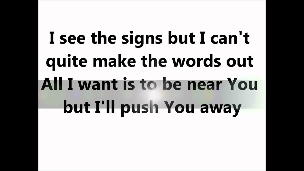 Thousand Foot Krutch: The Part That Hurts The Most Lyrics