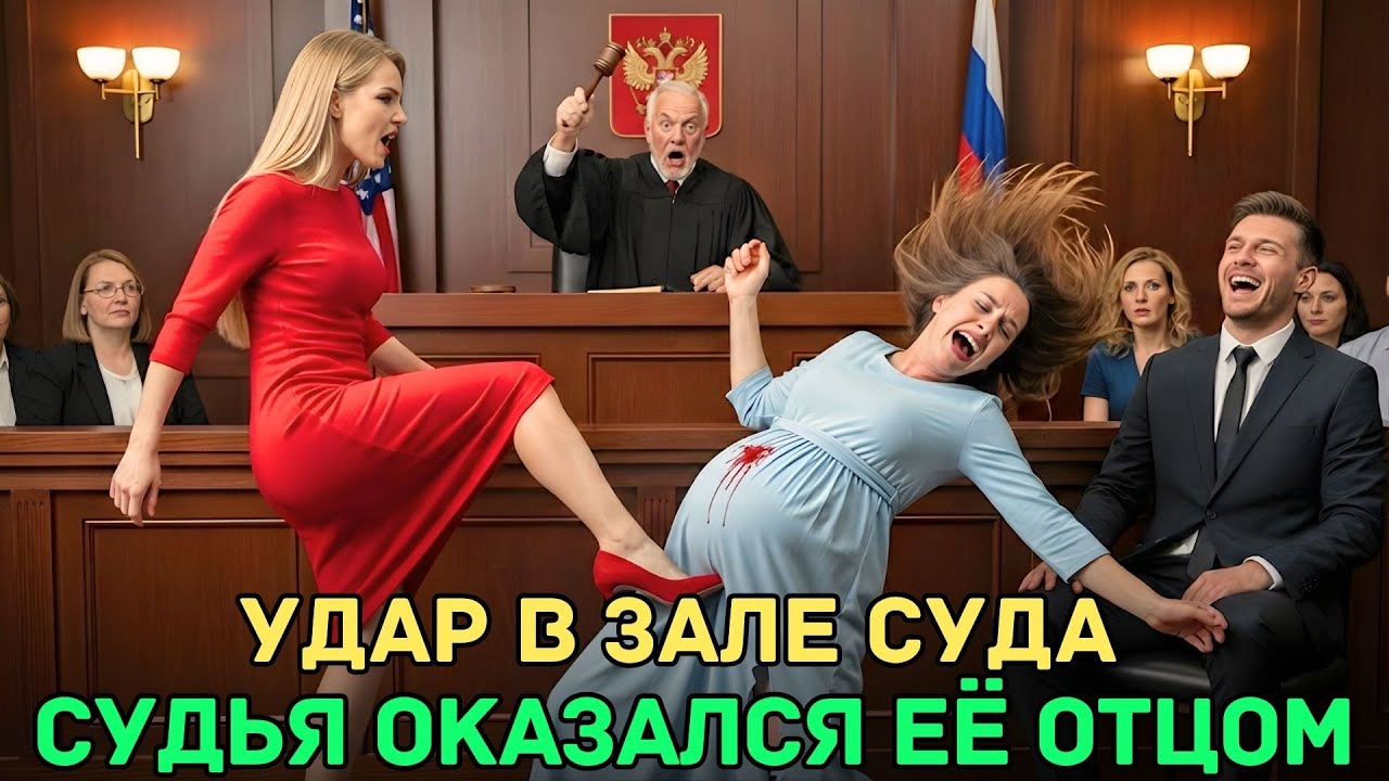 Любовница ударила беременную жену в суде — миллионер не знал, кто судья