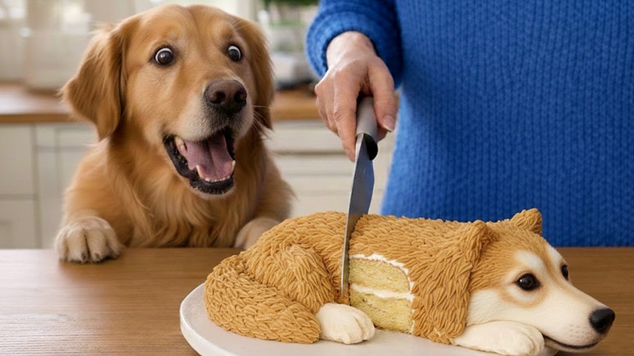Dog and Cat Reactions to Cutting Cake 😱 Funny Dog and Cat Reactions 2026