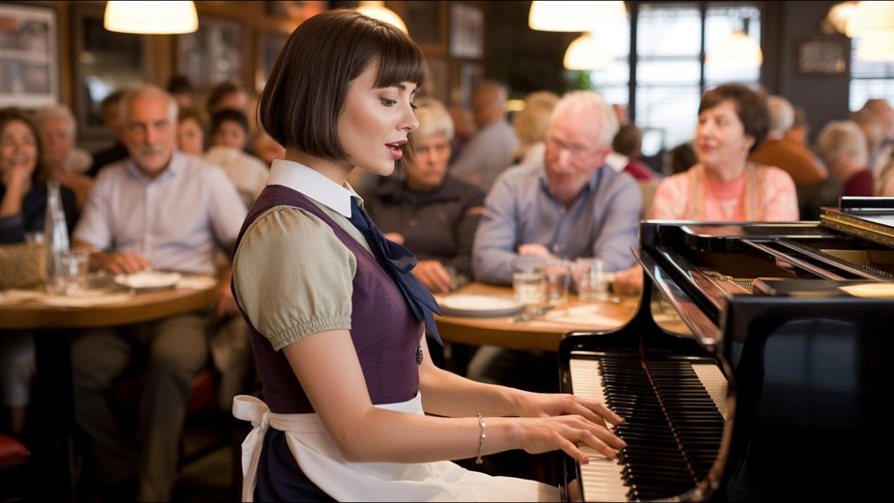 She Existed Just a Server—Until She Touched the Piano and Shocked Everyone! ✅