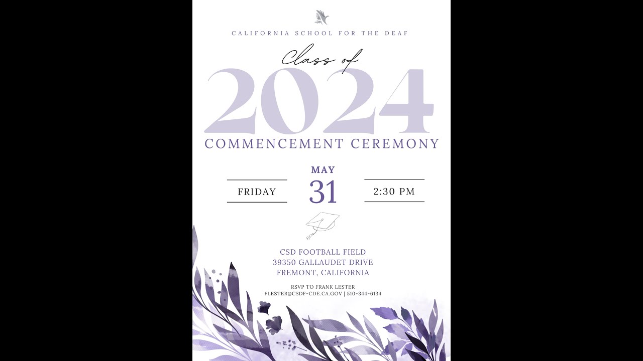 CSD 2024 High School Commencement Ceremony