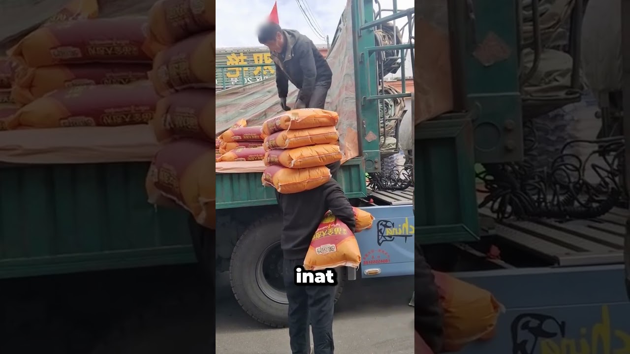 250 Kiloluk 10 &Ccedil;uvalı Tek Başına Taşıdı! 😲