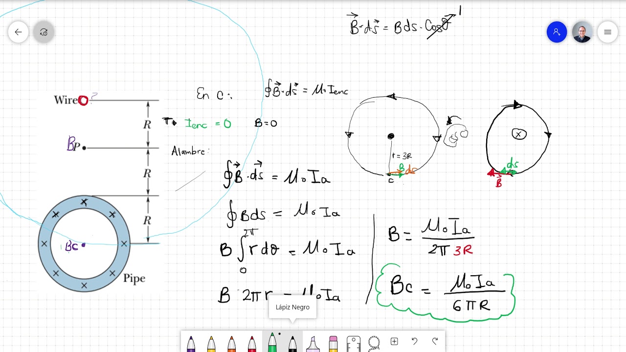 Ejercicio Aplicacion Ley de Ampere