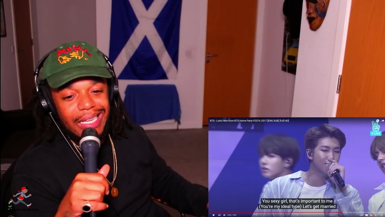 BTS - Look Here from BTS Home Party FESTA 2017 [ENG SUB] [Full HD] #Reaction