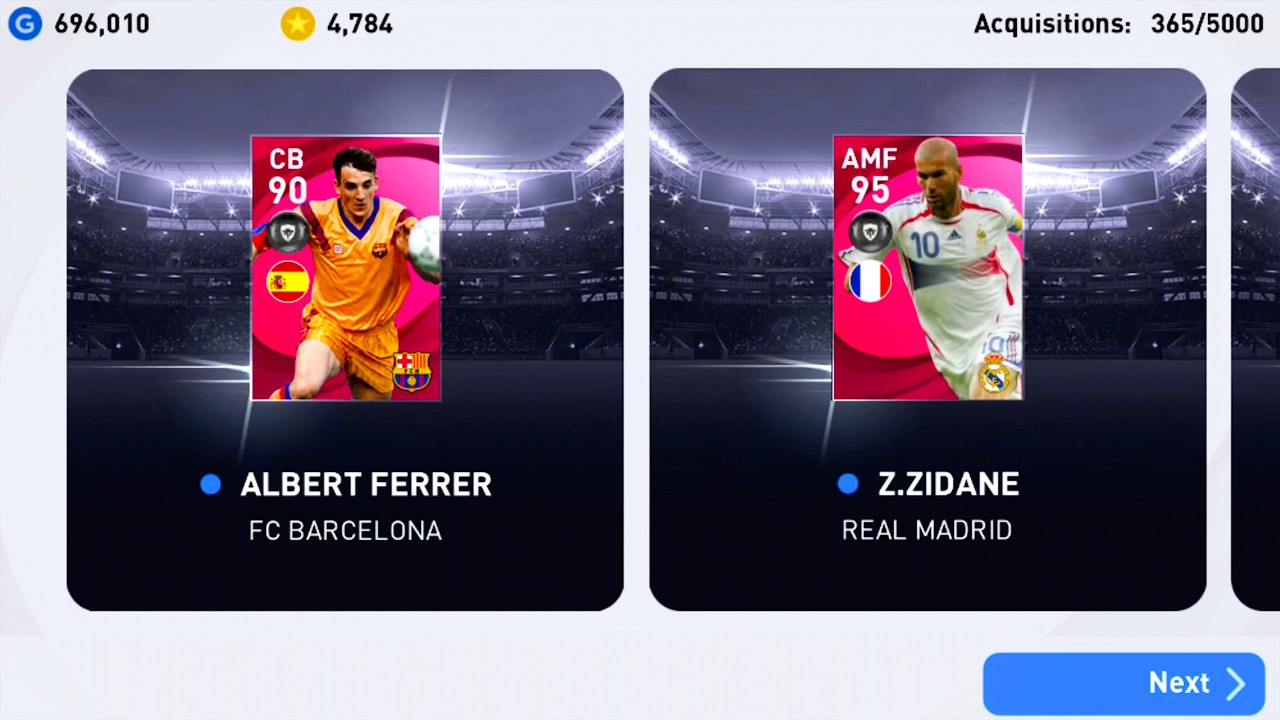PES 2021 Mobile NEW UPDATE: Testing Epic Zidane & Ronaldo Cards! ⚽