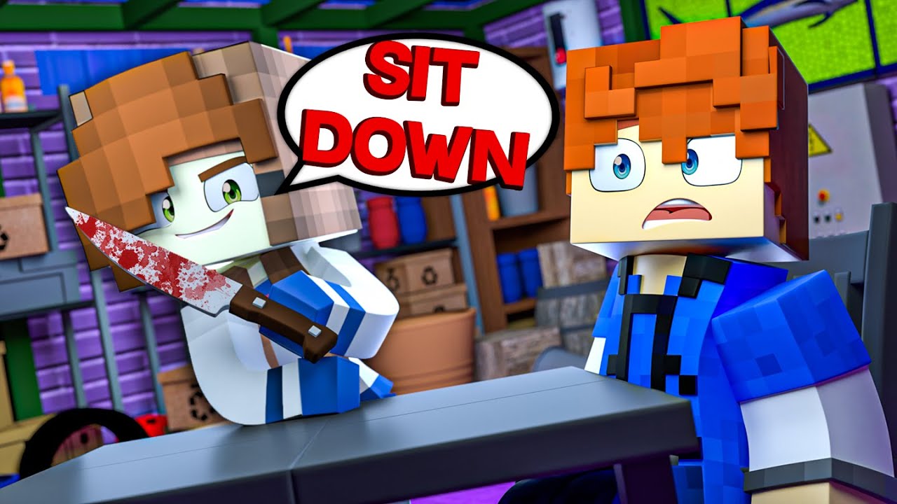 Escape the YANDERE DUNGEON !? - Minecraft Academy
