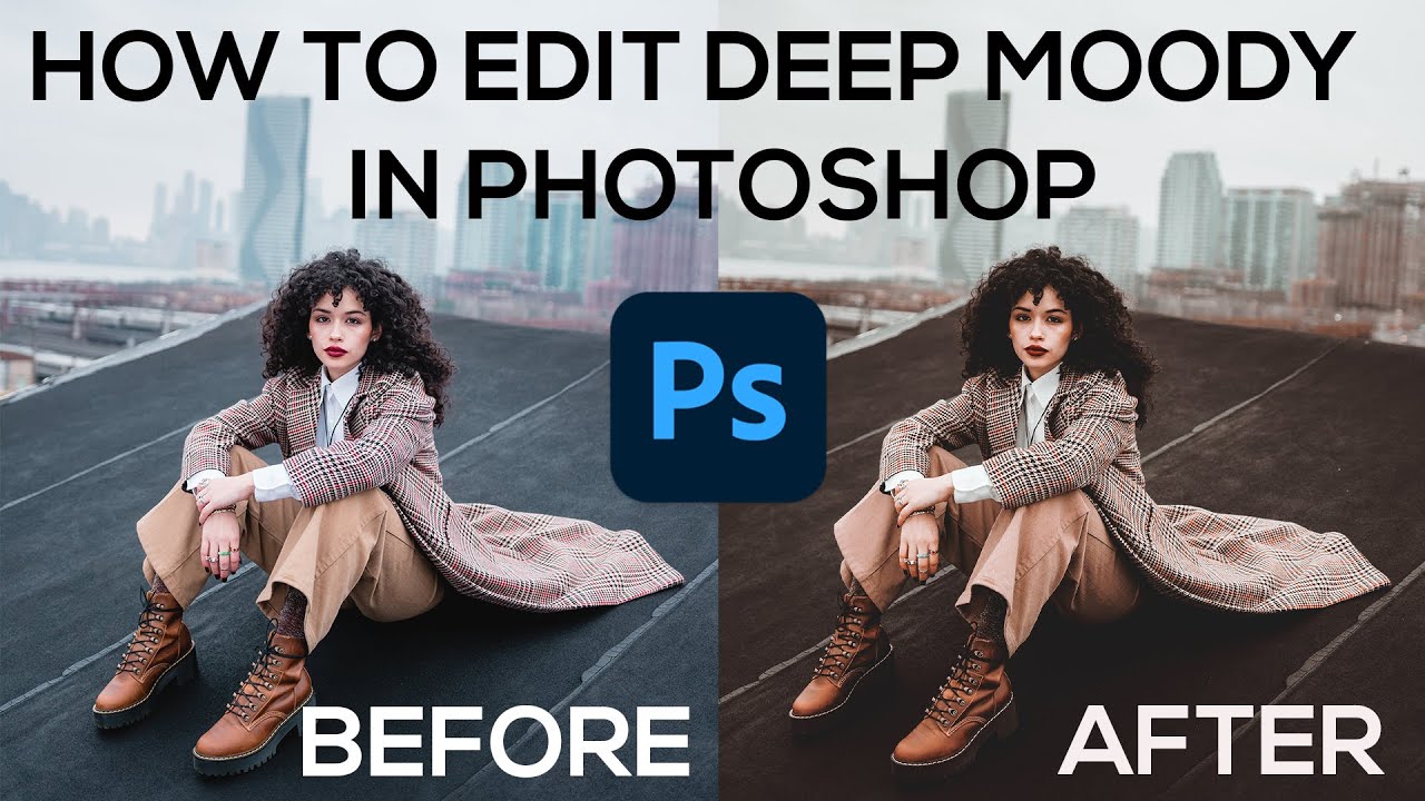 [Deep Moody] Color Grading Effect in Adobe Photoshop | Photoshop Tutorial