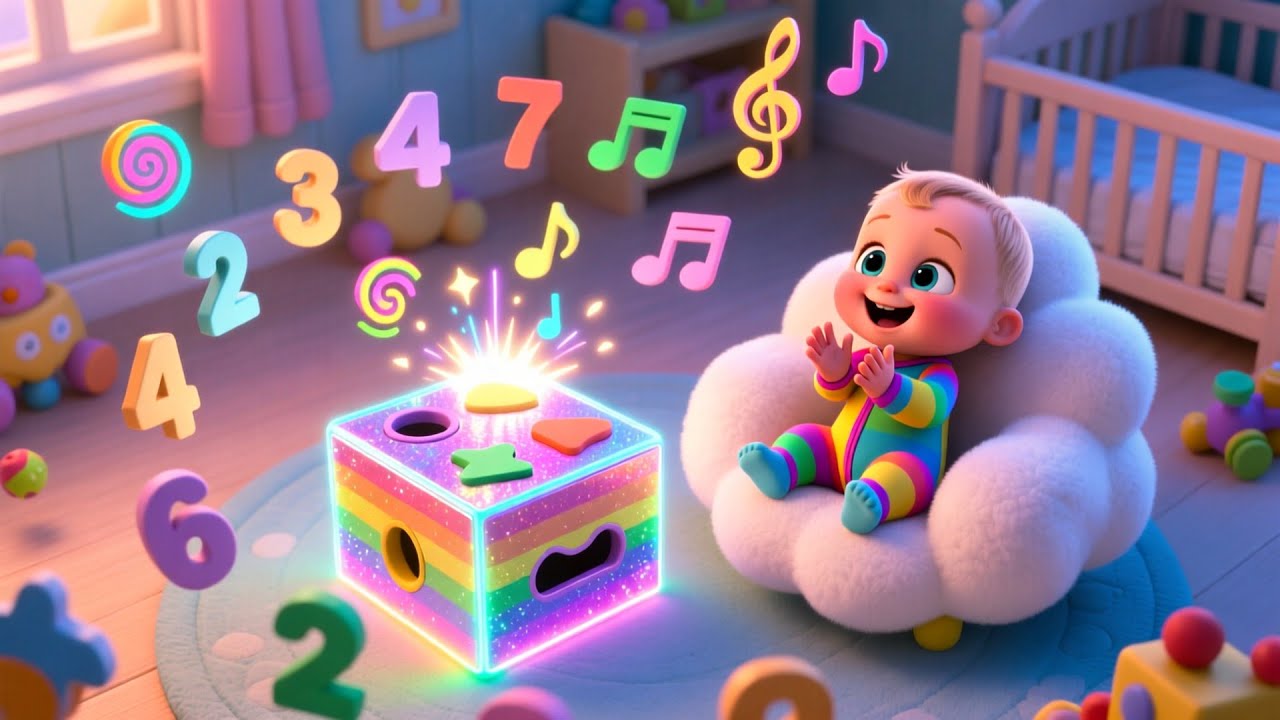 Counting Beads Dance With Baby | Nursery Rhyme Song for Kids
