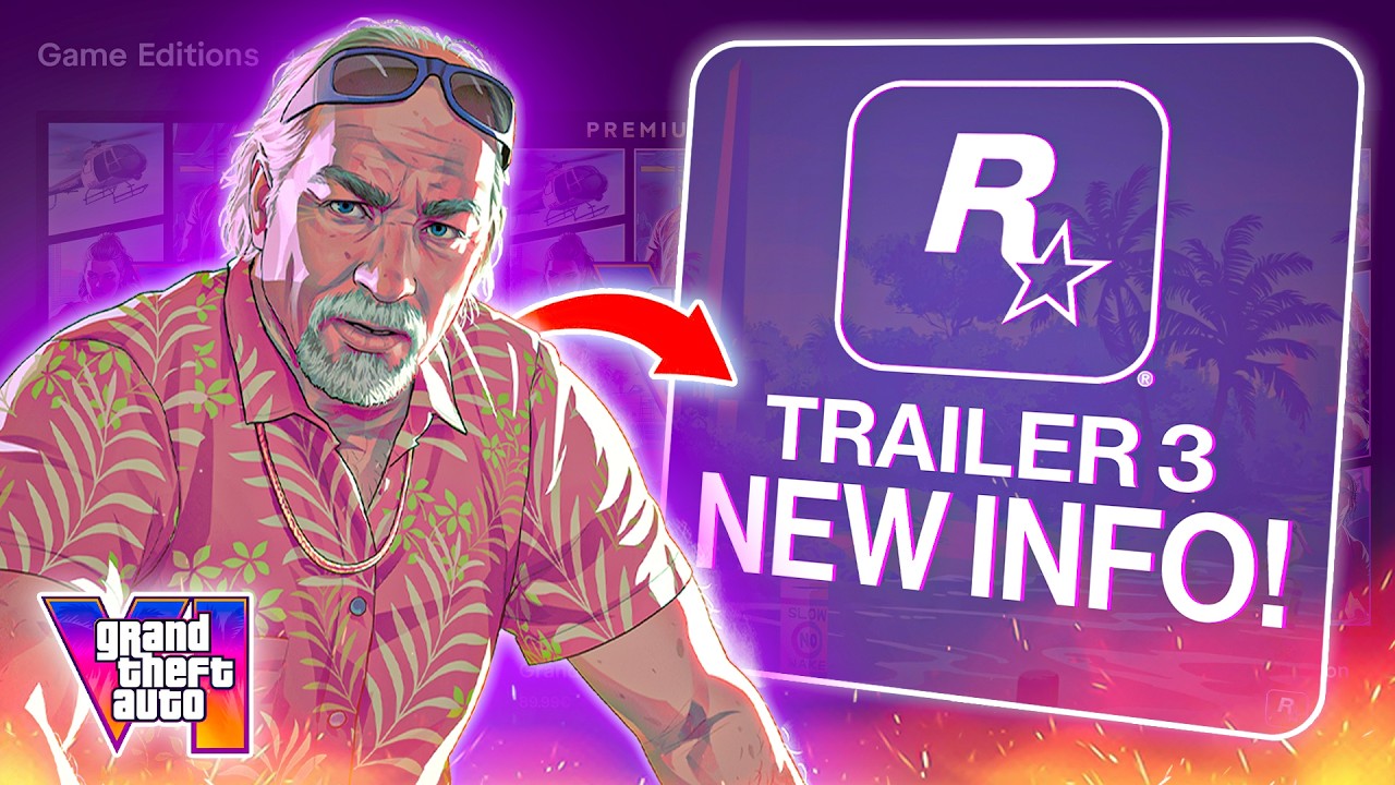 GTA 6 Trailer 3 NEARLY HERE?!