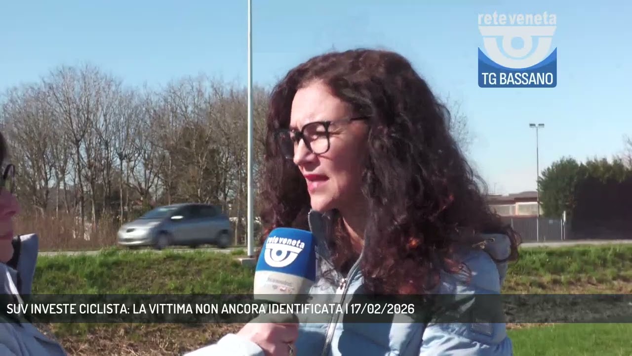 SUV INVESTE CICLISTA: LA VITTIMA NON ANCORA IDENTIFICATA | 17/02/2026