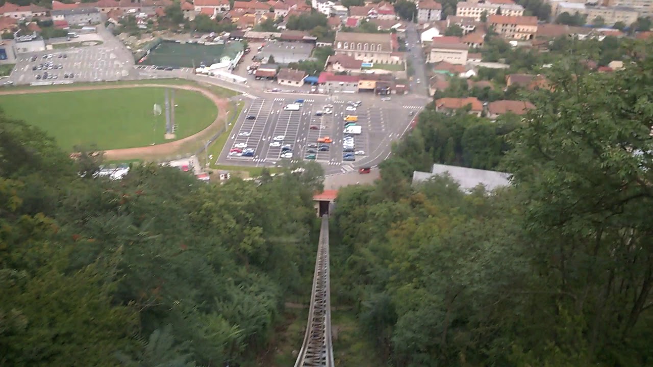 Cremaliera Cetății Deva (iulie 2018)