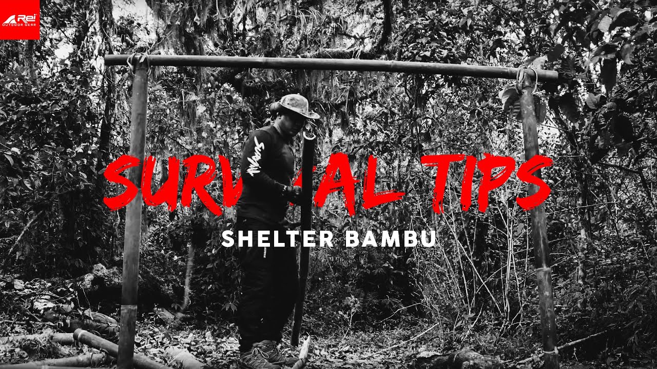 Survival Tips 26 - Shelter Bambu