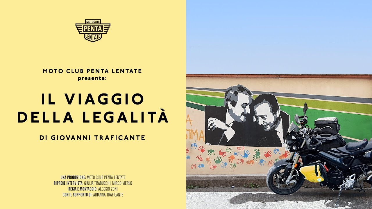 Il Viaggio della Legalità - In moto da Milano a Capaci