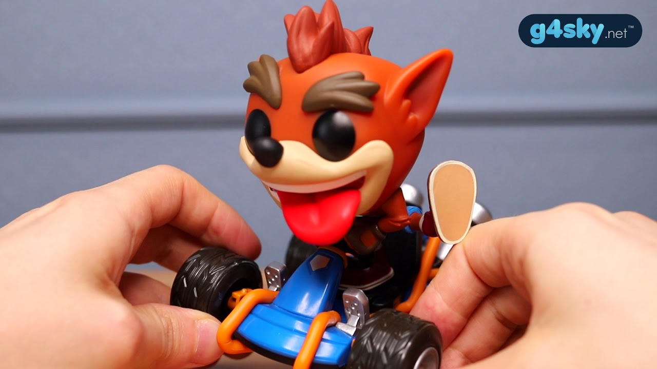 Funko POP! Rides: Crash Team Racing - Crash Bandicoot Figure