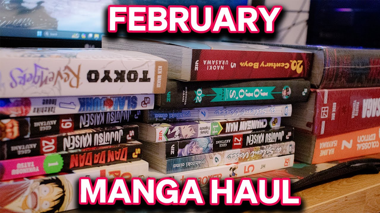I Spent WAYYY Too Much On This Manga Haul | February Manga Haul (40+ Volumes)