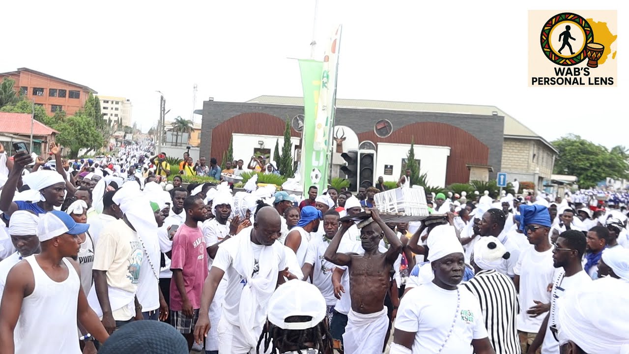 The Spirit-God Has Arrived! Tuafo Asafo (Eku) Procession @ Ghana’s Aboakyer Festival 2025