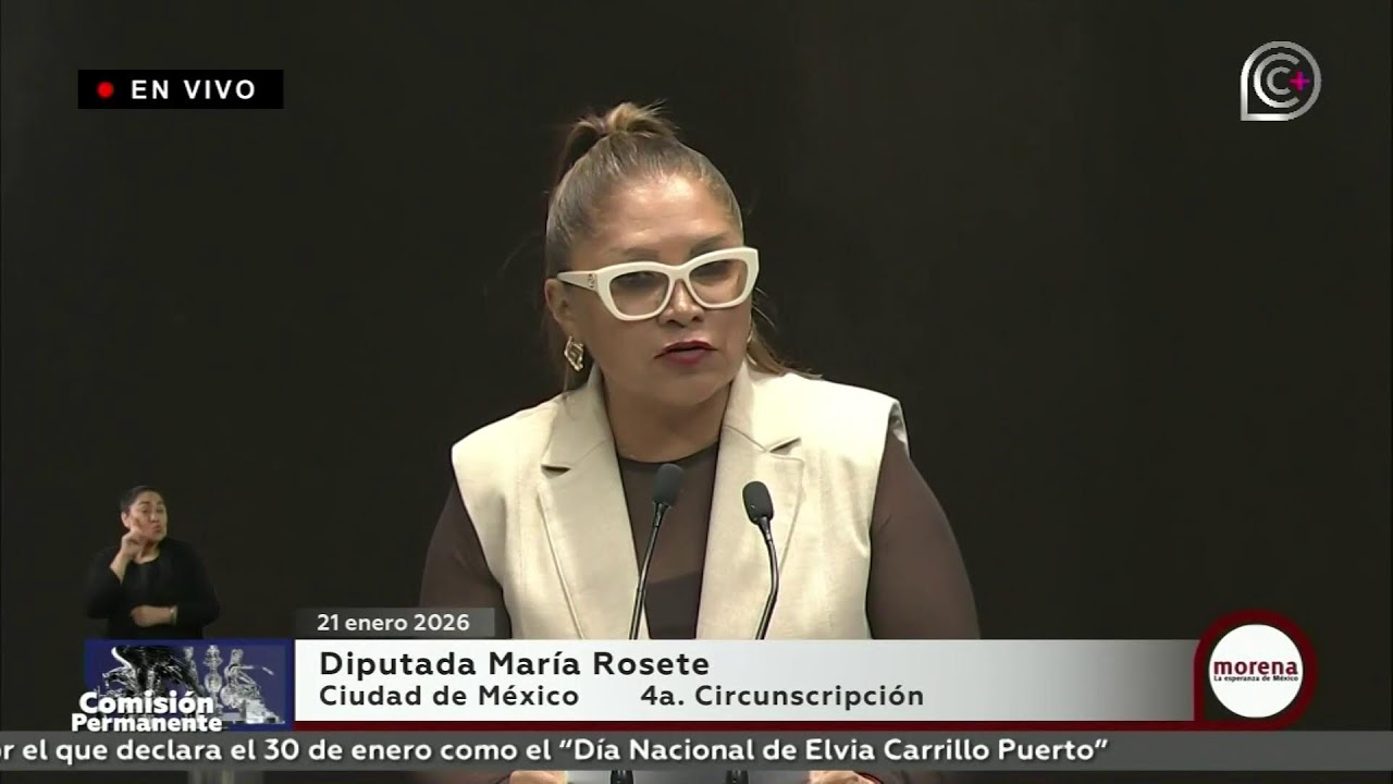Sesión de la Comisión Permanente, del 21 de enero de 2026