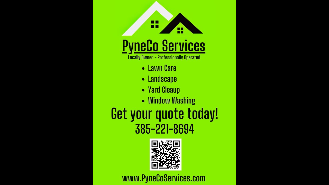 Utah County Lawn Care, Landscape, Yard Cleanup, Window Washing Services