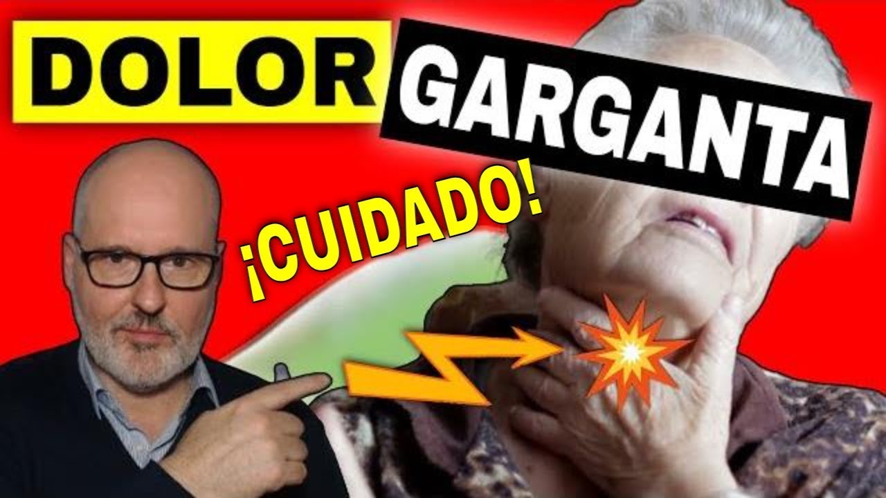 DOLOR de GARGANTA: CAUSAS, SÍNTOMAS y SOLUCIONES