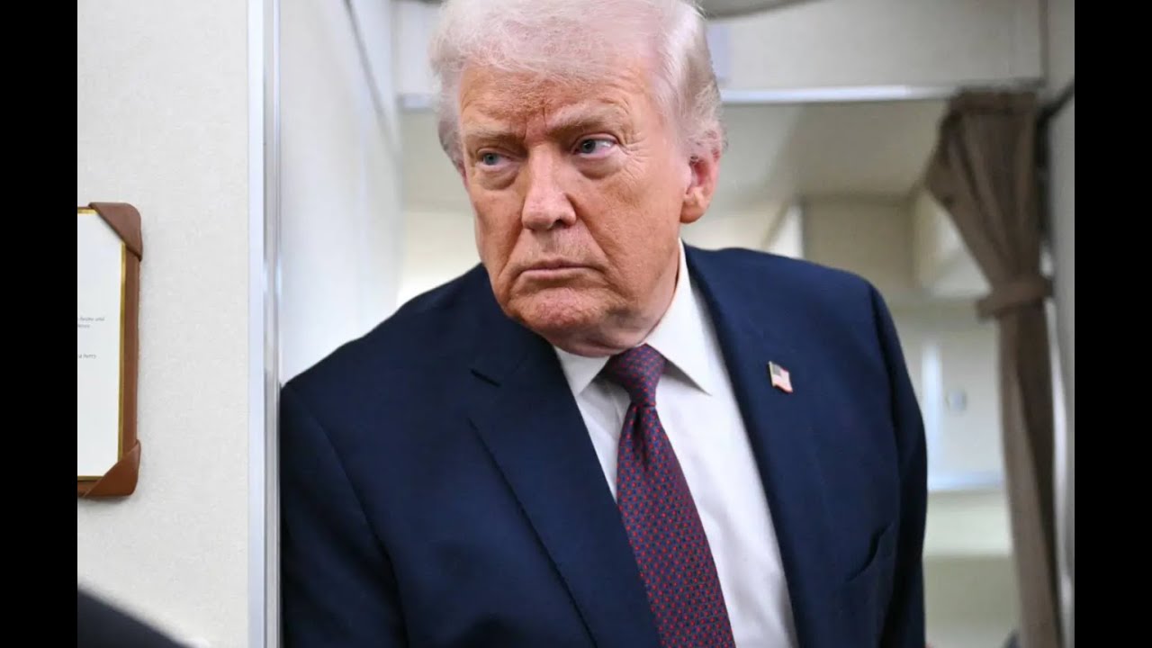 Trump Talks Greenland, Ukraine, Venezuela on Flight Home From Davos