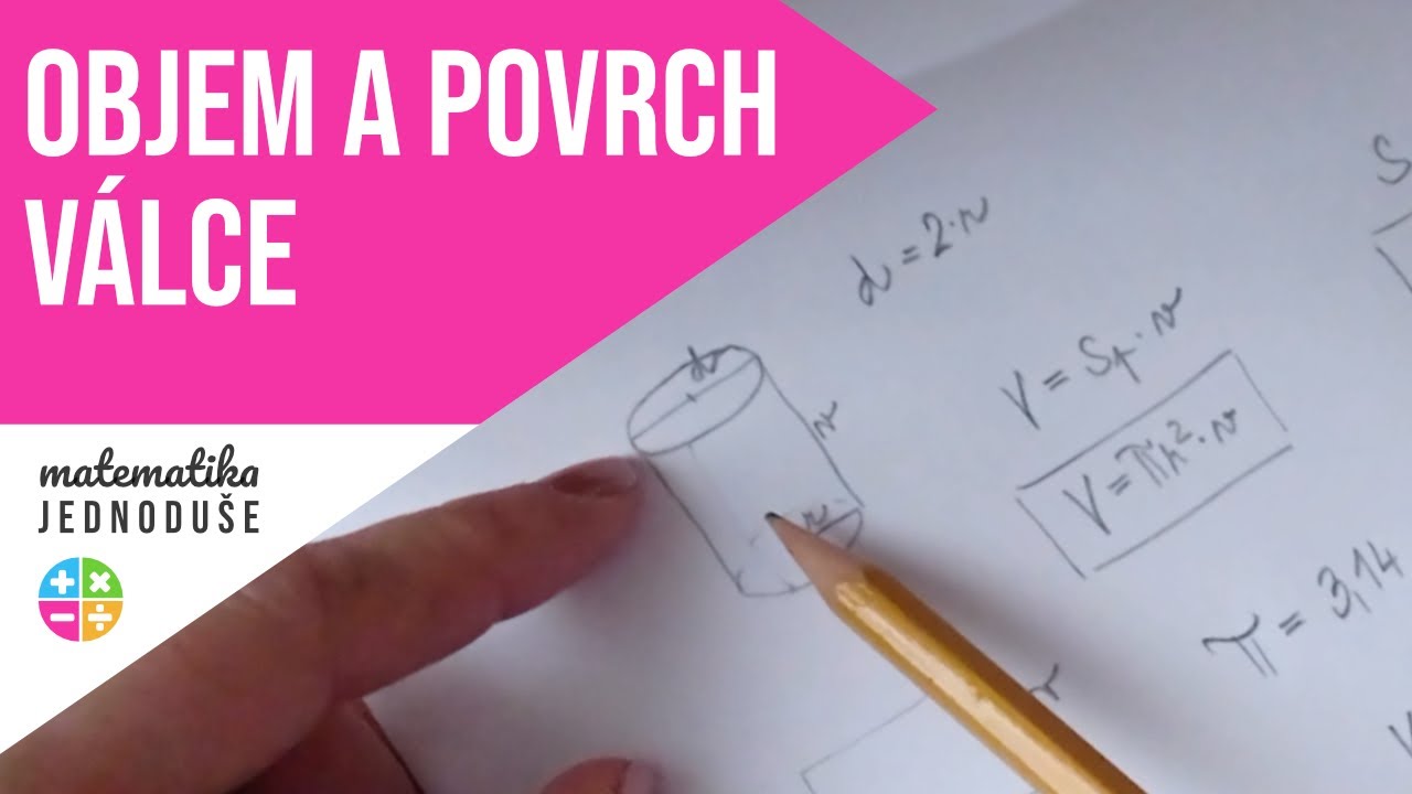 Objem a povrch válce
