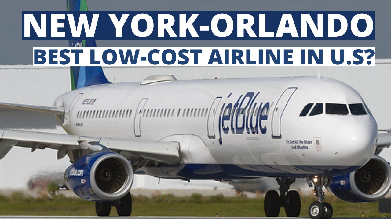 JETBLUE | Airbus A321 | Best low-cost airline in U.S? | JetBlue economy class | Trip Report