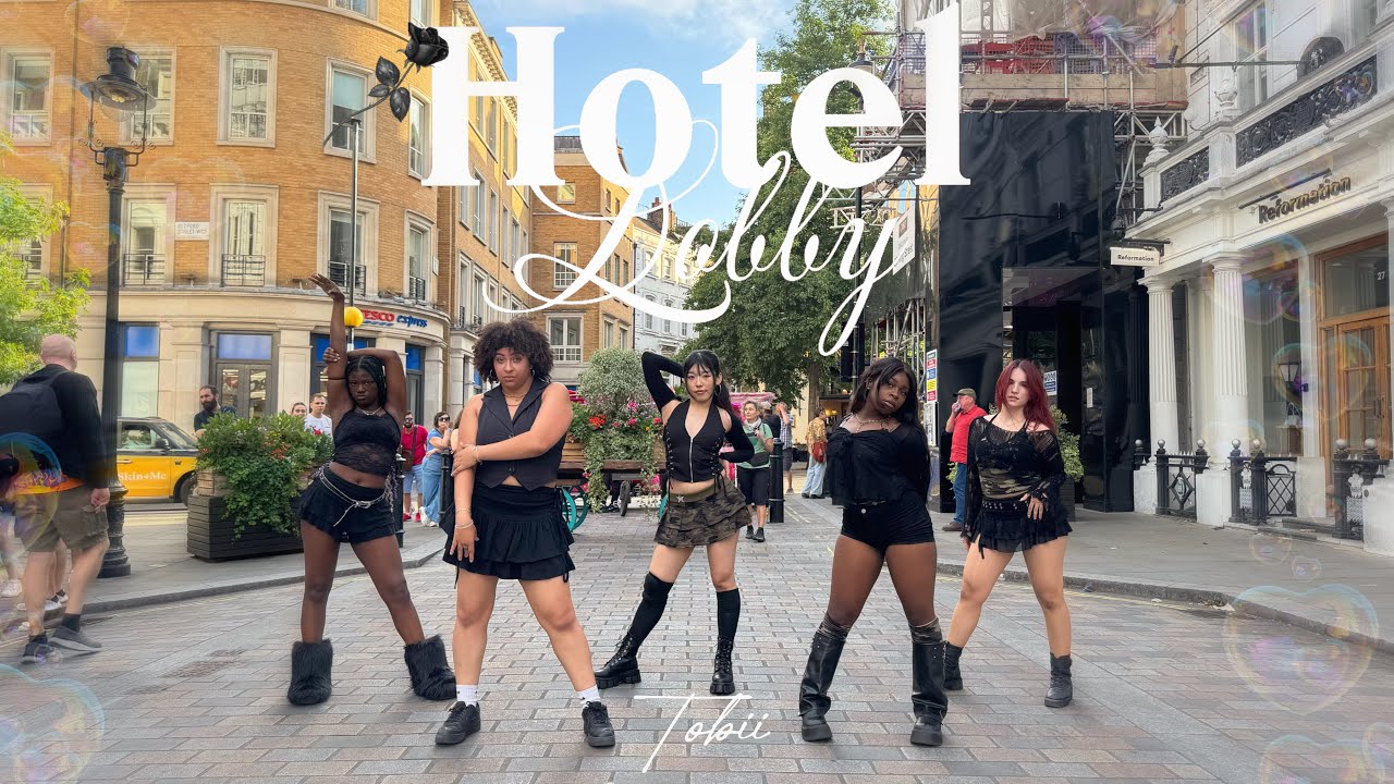 [TPOP IN PUBLIC] TOBII | 'HOTEL LOBBY' | MINIZIZE CHOREOGRAPHY DANCE COVER | London