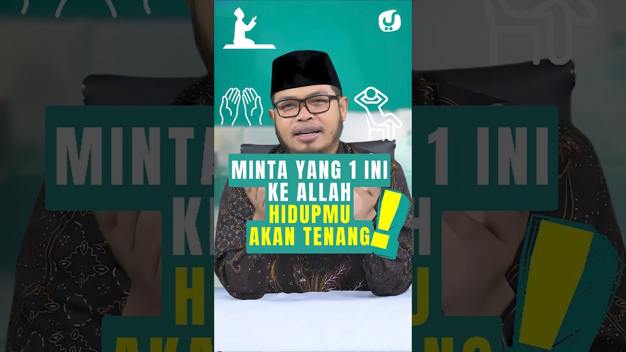 MINTALAH YANG 1 INI KE ALLAH HIDUPMU AKAN TENANG! - Ustadz Johan Saputra Halim