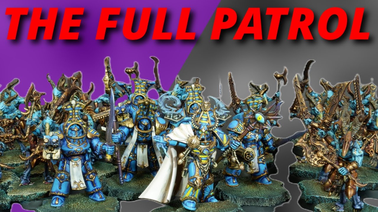 Painting Thousand Sons Combat Patrol - The Full Patrol Collection