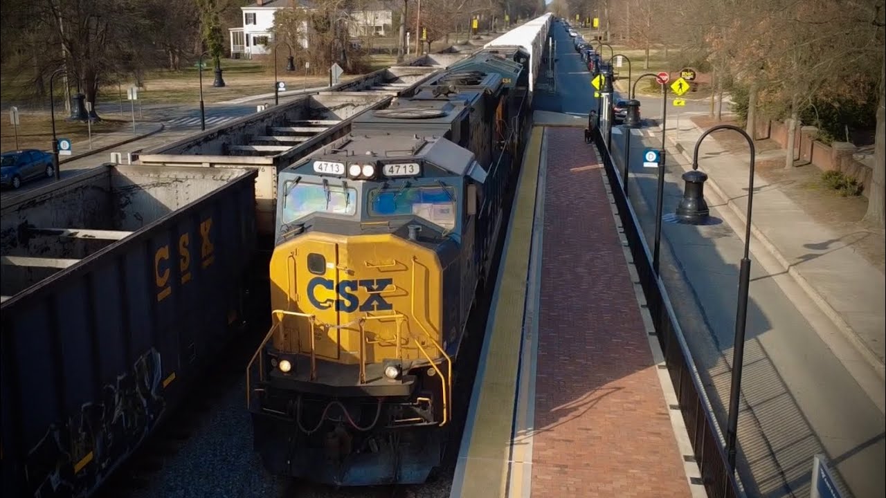 Railfanning With My New Drone.