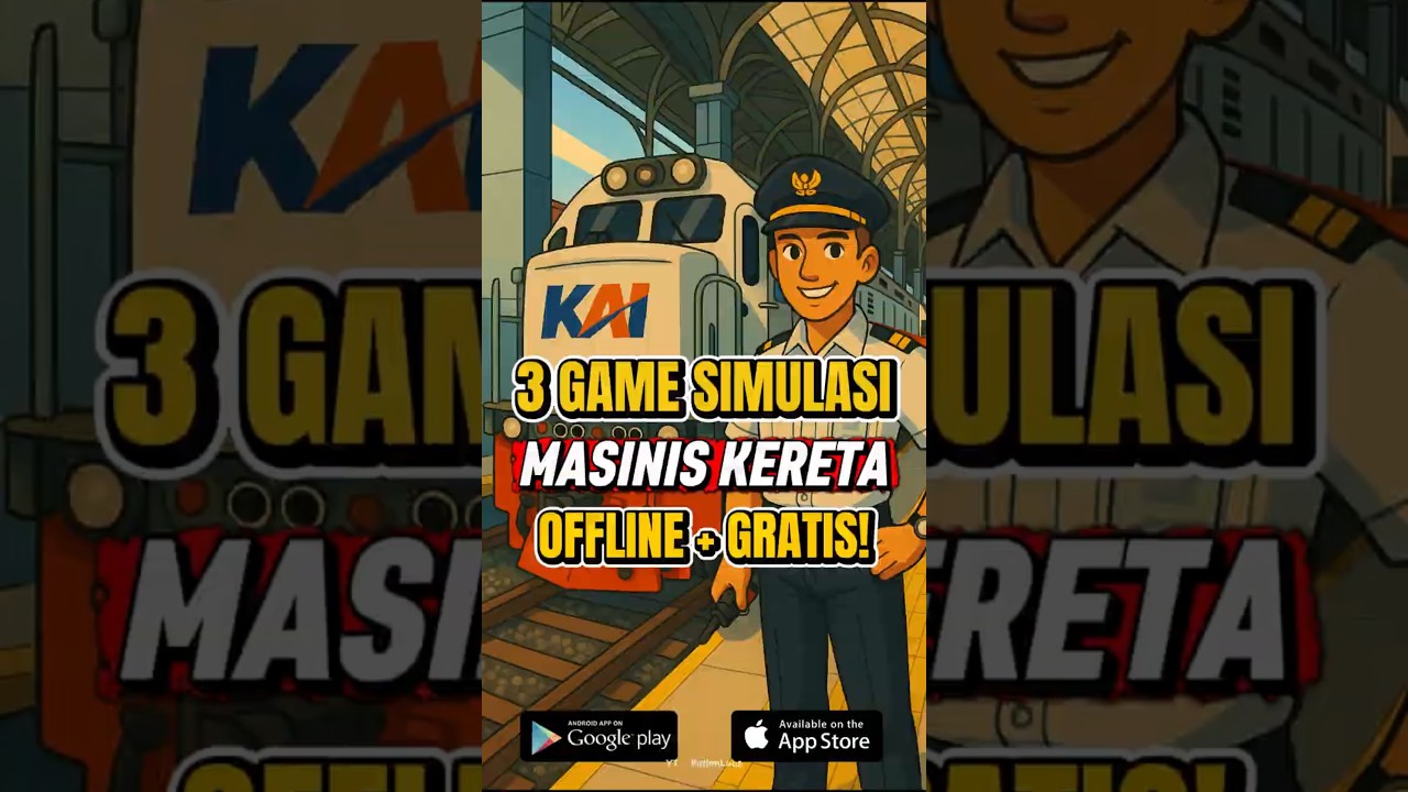 3 Game Simulasi jadi masinis kereta Gratis dan Offline di Mobile❗ #games