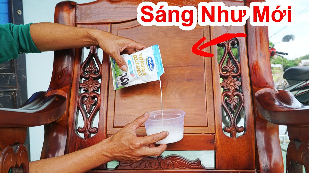 Cách Làm Mới Bàn Ghế Gỗ Cũ Cực Hay / Mẹo Đánh Bóng Bàn Ghế Gỗ Đơn Giản Nhất . renew wooden furniture