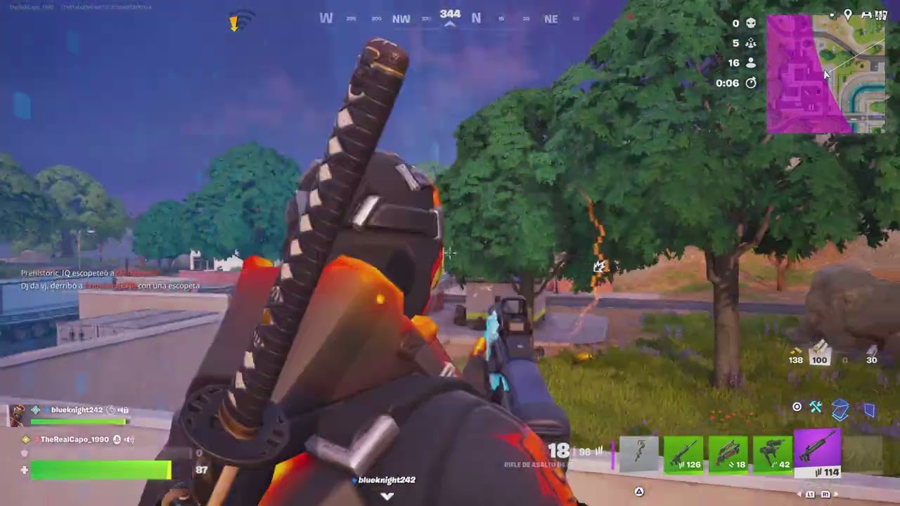 trying to get Five victory, on relode