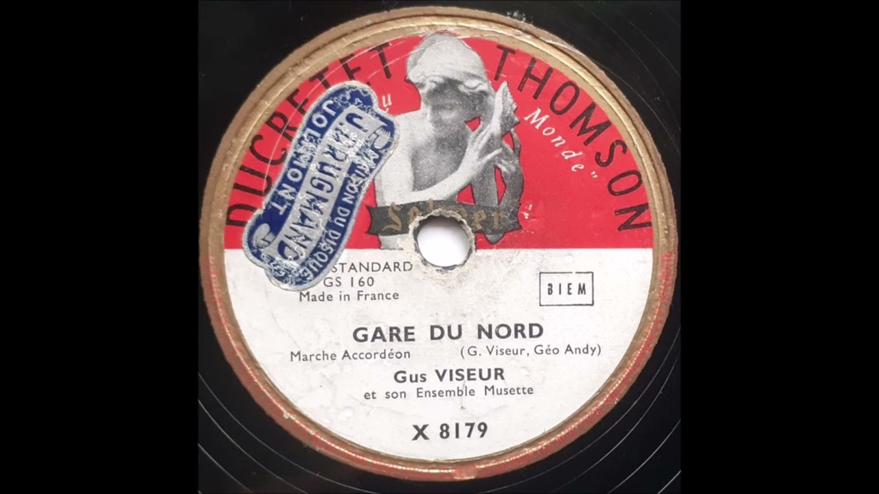Gus Viseur et son ensemble musette - Gare du Nord