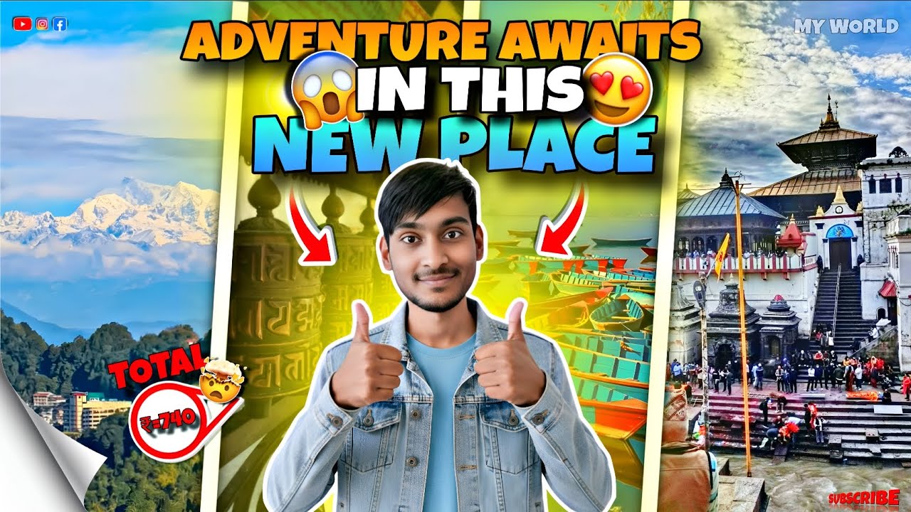 Adventure Awaits In The New Place | Explore To famous India Hidden City😱1900KM Distance Hindi vlog 🧳