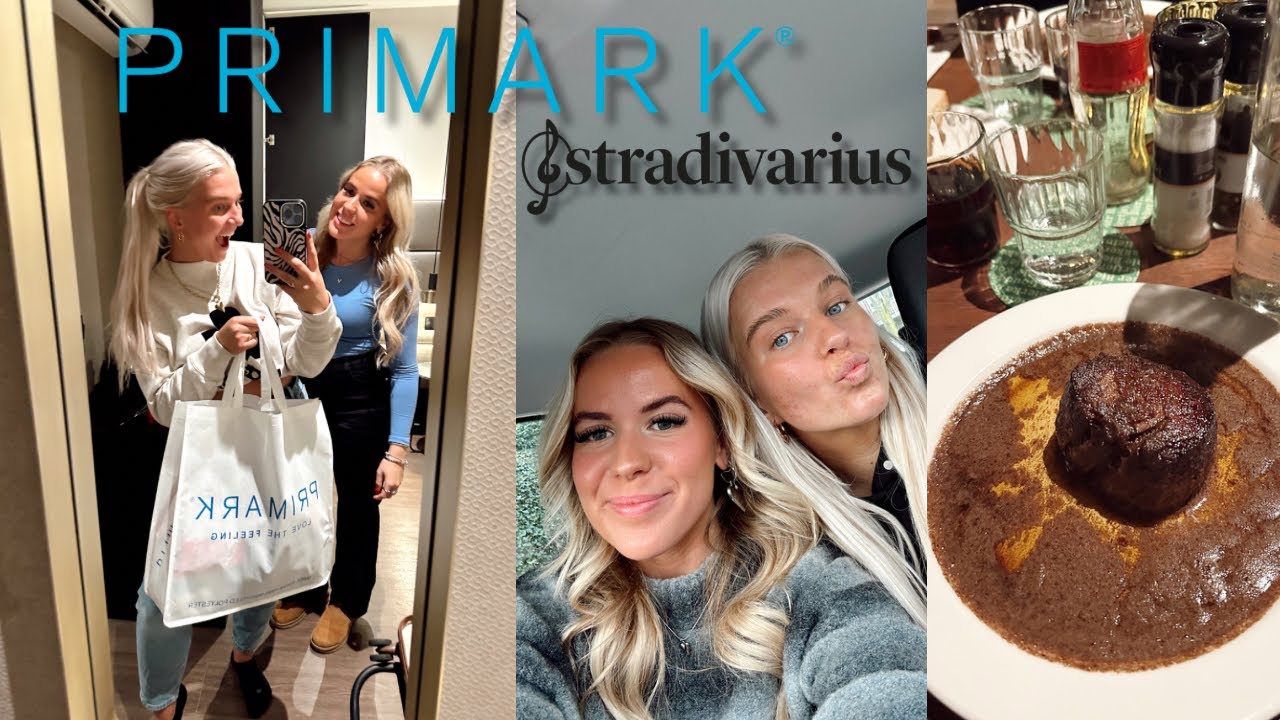 PASHOKJES SHOPLOG PRIMARK & STRADIVARIUS MET JANETTE!🛍️ HOTEL GEBOEKT IN DEN HAAG!😍