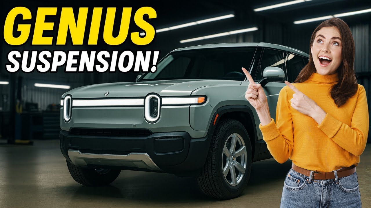 Подвеска Genius в Rivian R2 меняет ВСЁ — инженеры в шоке