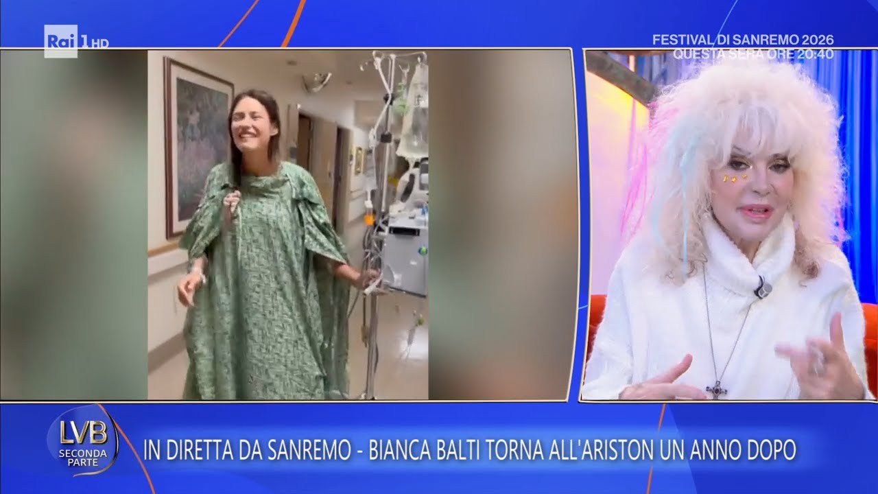 Sanremo 2026, attesa per il ritorno di Bianca Balti all'Ariston - La volta buona 27/02/2026