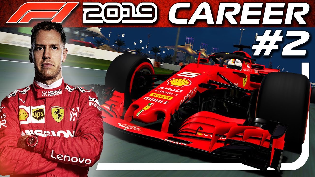 F1 2019 (MOD) CAREER MODE PART 2: BAHRAIN GP | SEBASTIAN VETTEL❗️❗️