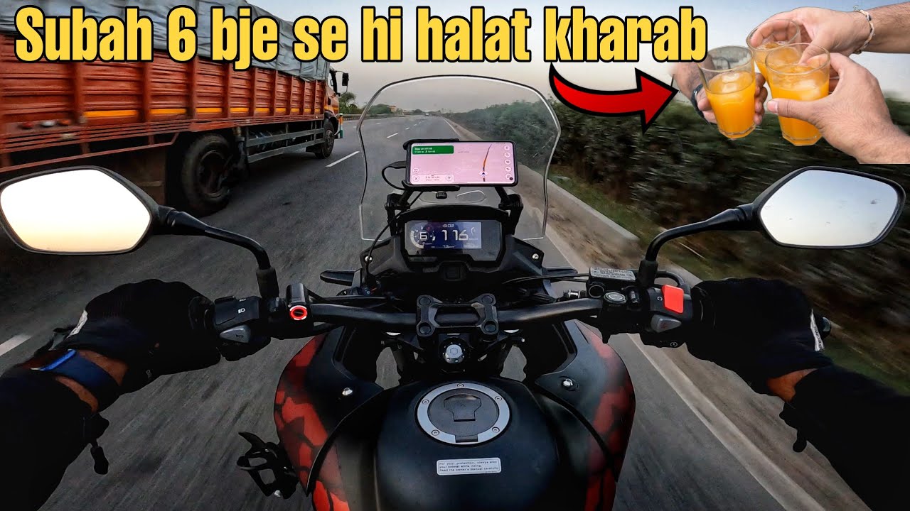 Ek Problem Aur Emergency me 4 Ghante Ajmer Me Rukna Pad Gya | Udaipur-Ajmer-Gurgaon Ep-04 |Bike Ride