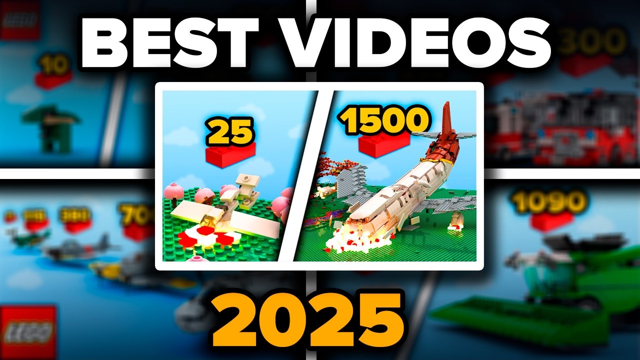 Лучшие видеоролики LEGO 2025 года | Подборка