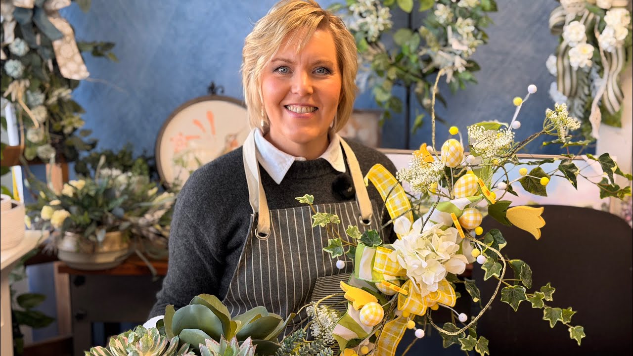 Master floral design silk arrangements 