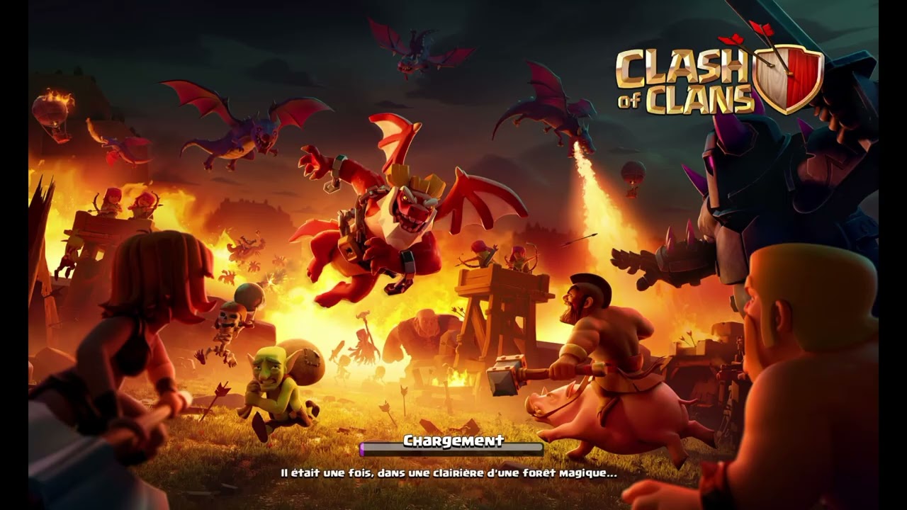 live coc attaque légende et LDC