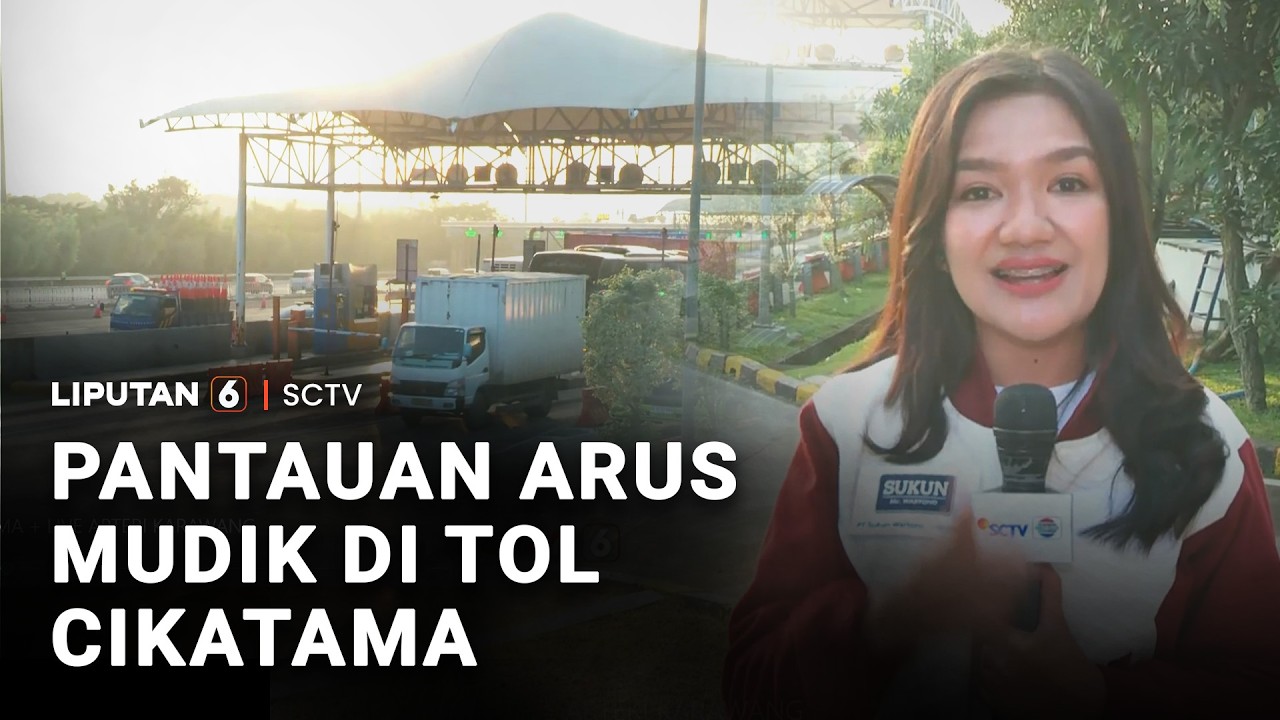 Pantauan Arus Mudik di Tol Cikatama | Liputan 6